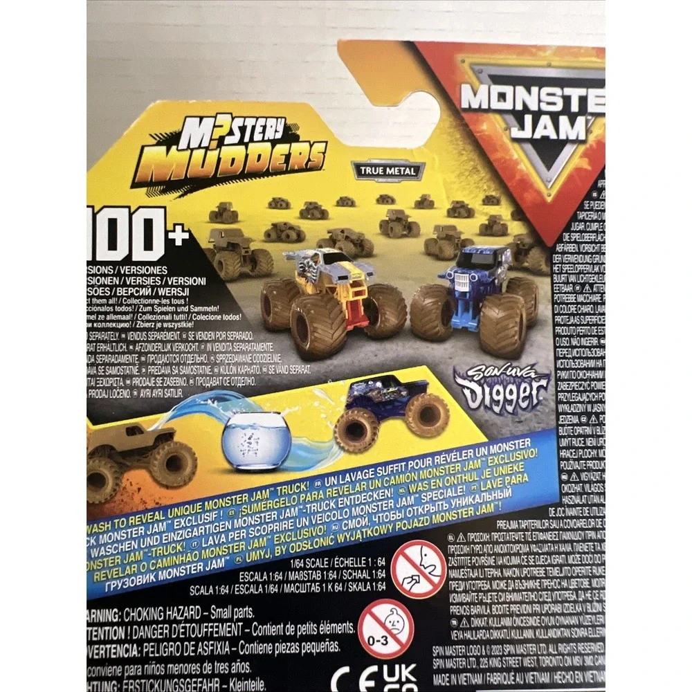Megalodon (Mudders) Monster Jam Truck (Spin Master)(2024) Mystery Mudder‎ Series